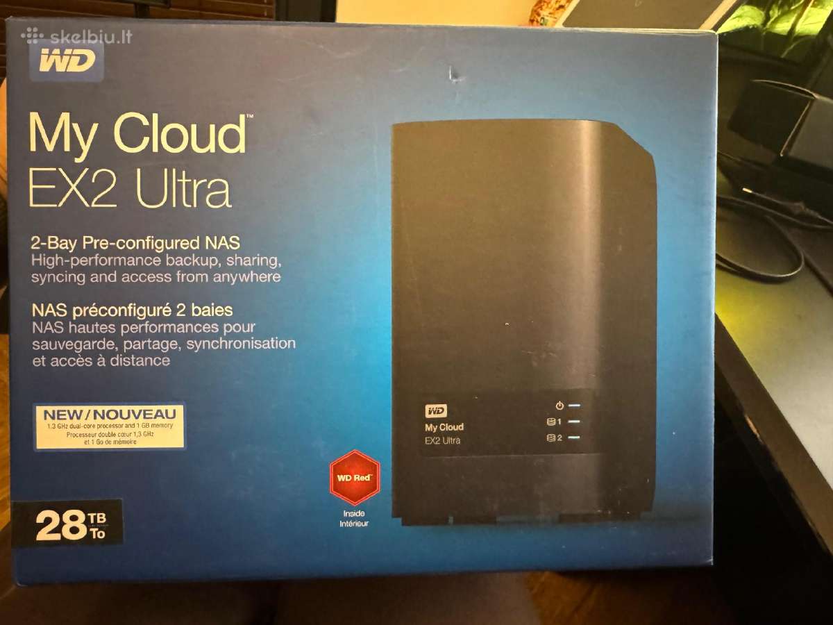 Wd My Cloud Ex2 Ultra Nas 28tb Western Digital