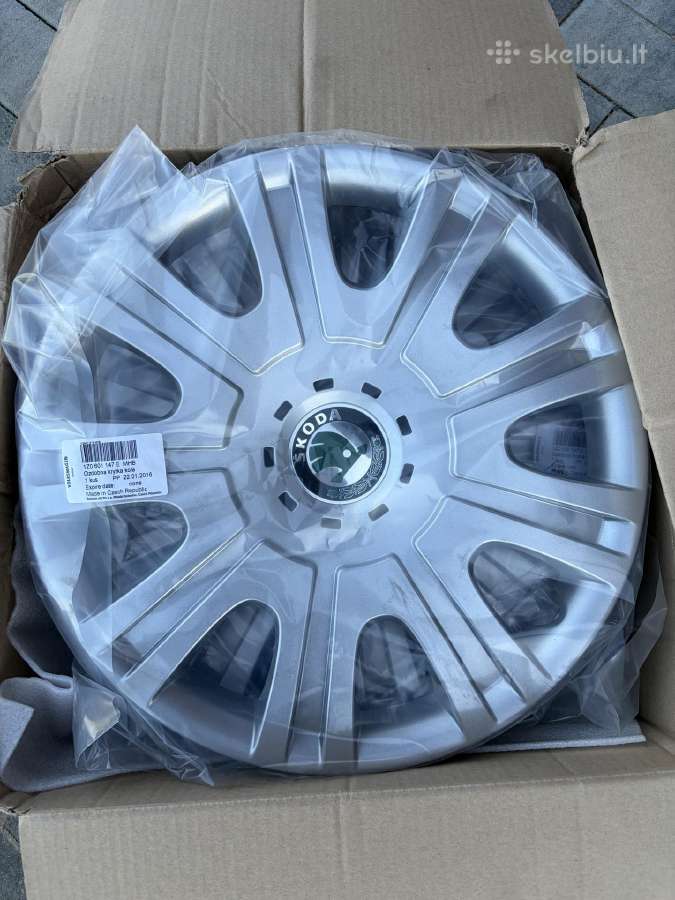 Originalūs Škoda ratlankių gaubtai 1z0601147e Mhb