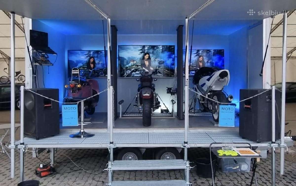 Ride & Party! Mobili pramogų erdvė jūsų renginiui.