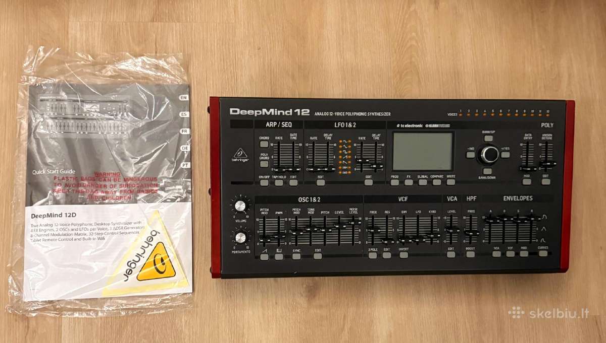 Sintezatorius Behringer Deepmind 12d