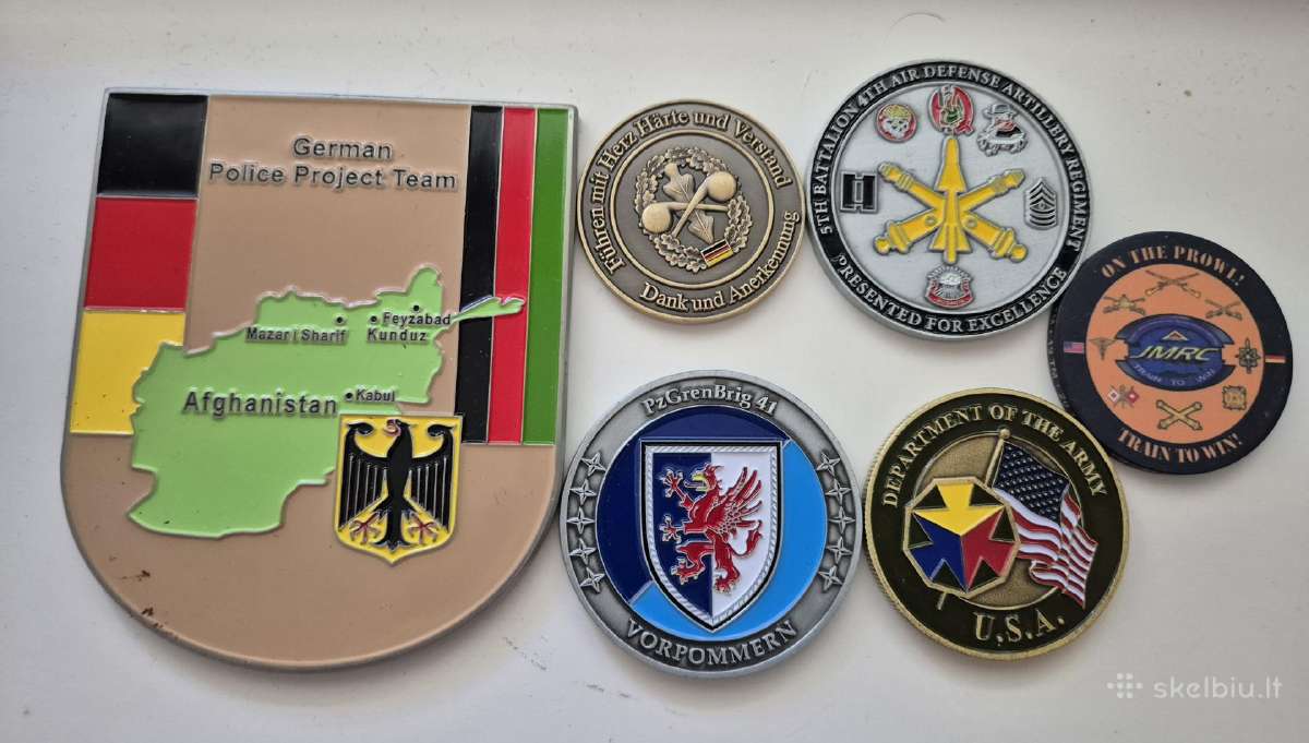 Stalo medaliai - nuotraukos Nr. 3