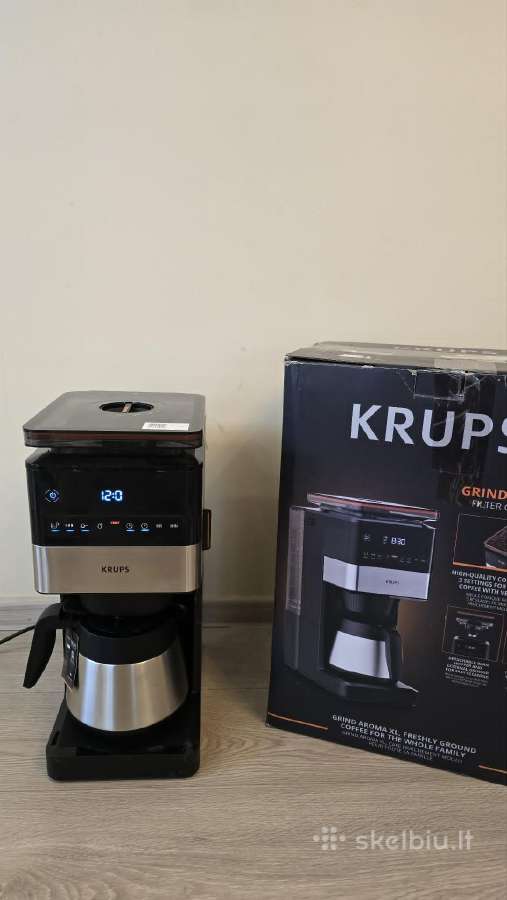 Krups „Grind Aroma XL“ filtrinis kavos aparatas - nuotraukos Nr. 12