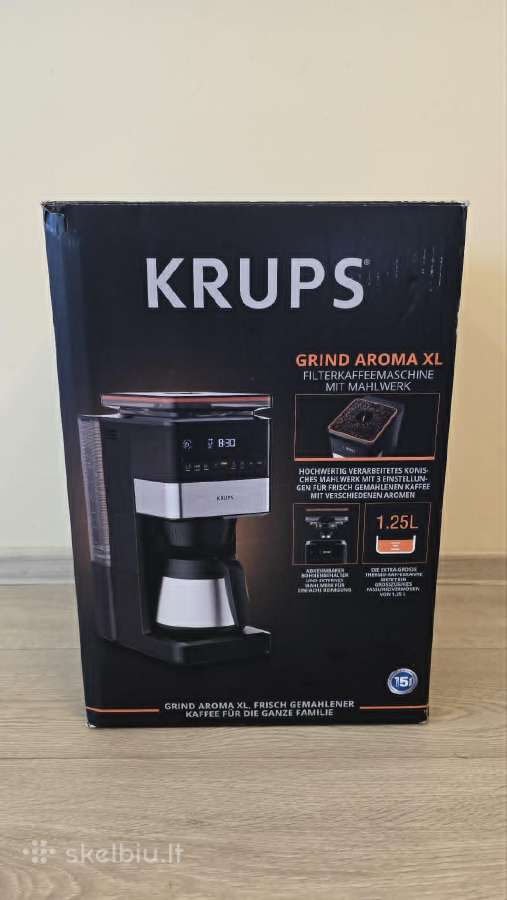 Krups „Grind Aroma XL“ filtrinis kavos aparatas - nuotraukos Nr. 13