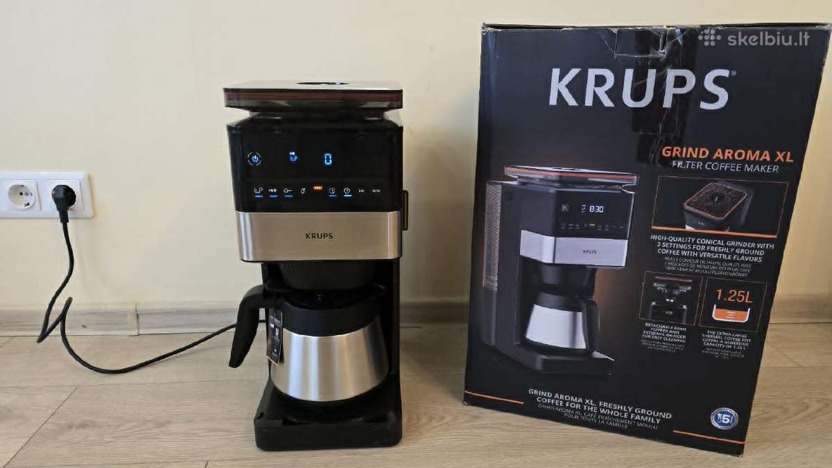 Krups „Grind Aroma XL“ filtrinis kavos aparatas - nuotraukos Nr. 6