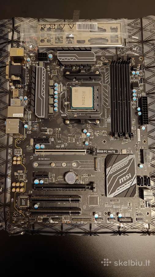 B350 Pc Mate + Red Dragon Rx580 8gb + Ryzen 5 1600