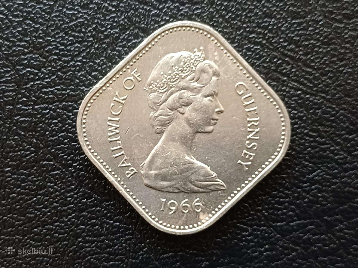 10 šilingų 1966m. Gernsis - nuotraukos Nr. 2