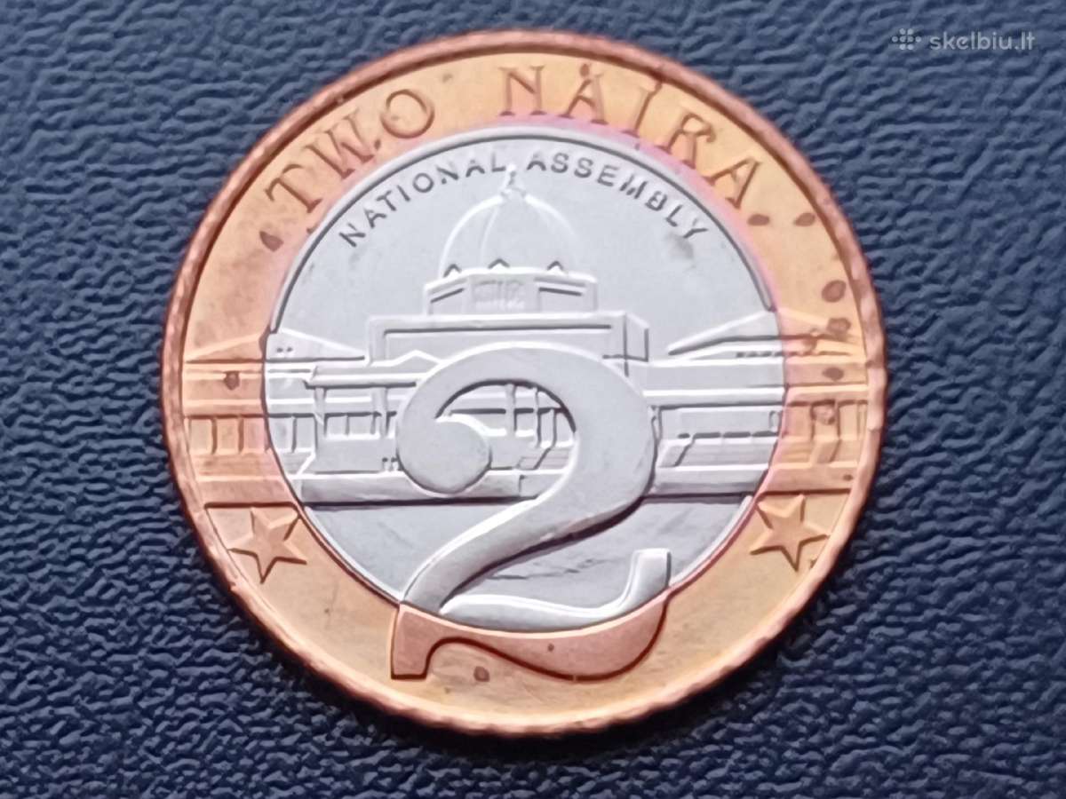 2 nairos 2006m. Nigerija