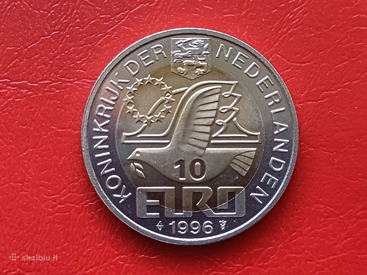 10 euro 1996m. Nyderlandai unc. - nuotraukos Nr. 2