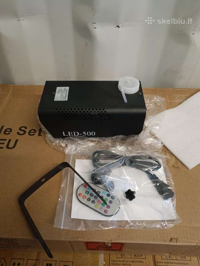 LED 500 dūmų mašina