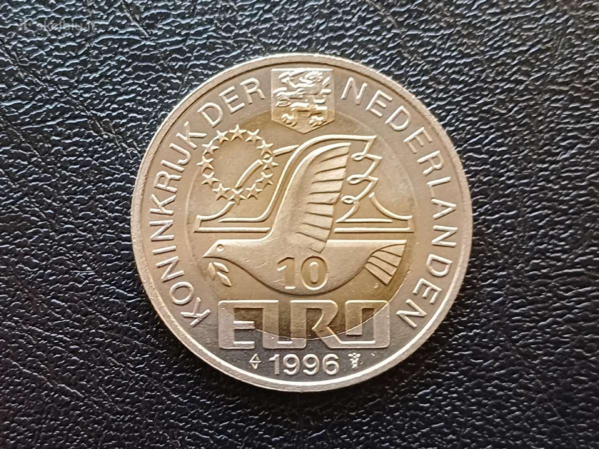 10 euro 1996m. Nyderlandai unc. - nuotraukos Nr. 4