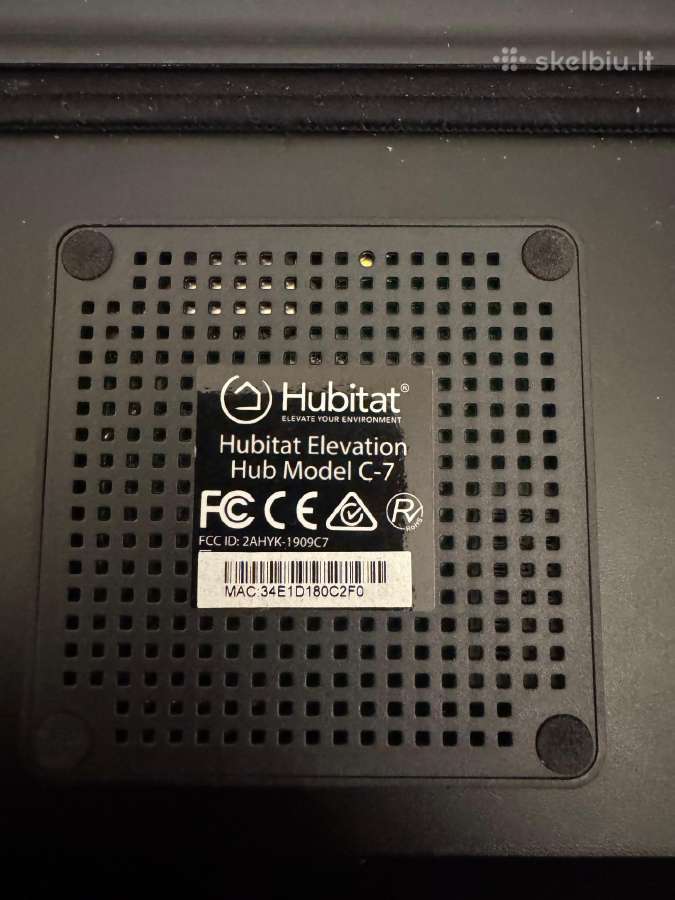 Hubitat Elevation C-7 smart home hub Zigbee / Z-wa - nuotraukos Nr. 3