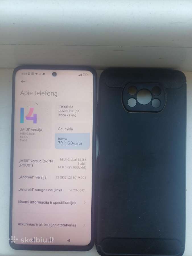 Poco x3 nfc 128 GB.