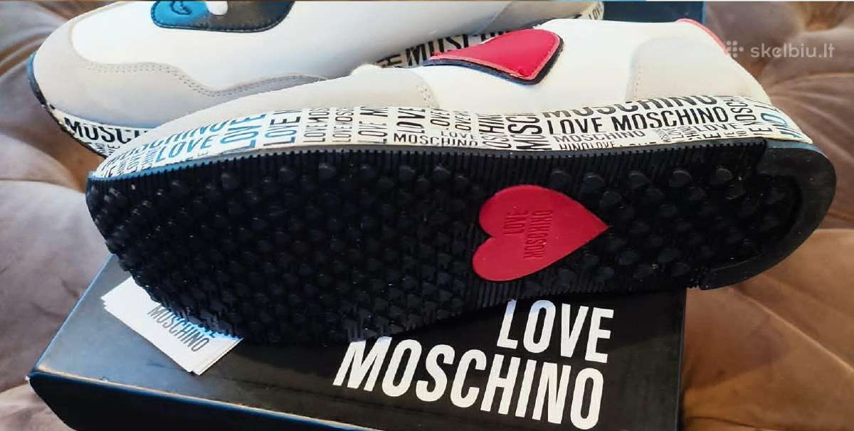 Nauji firminiai Moschino Love odiniai batai - nuotraukos Nr. 6