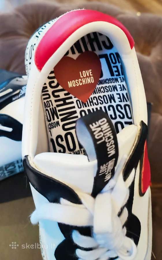 Nauji firminiai Moschino Love odiniai batai - nuotraukos Nr. 7
