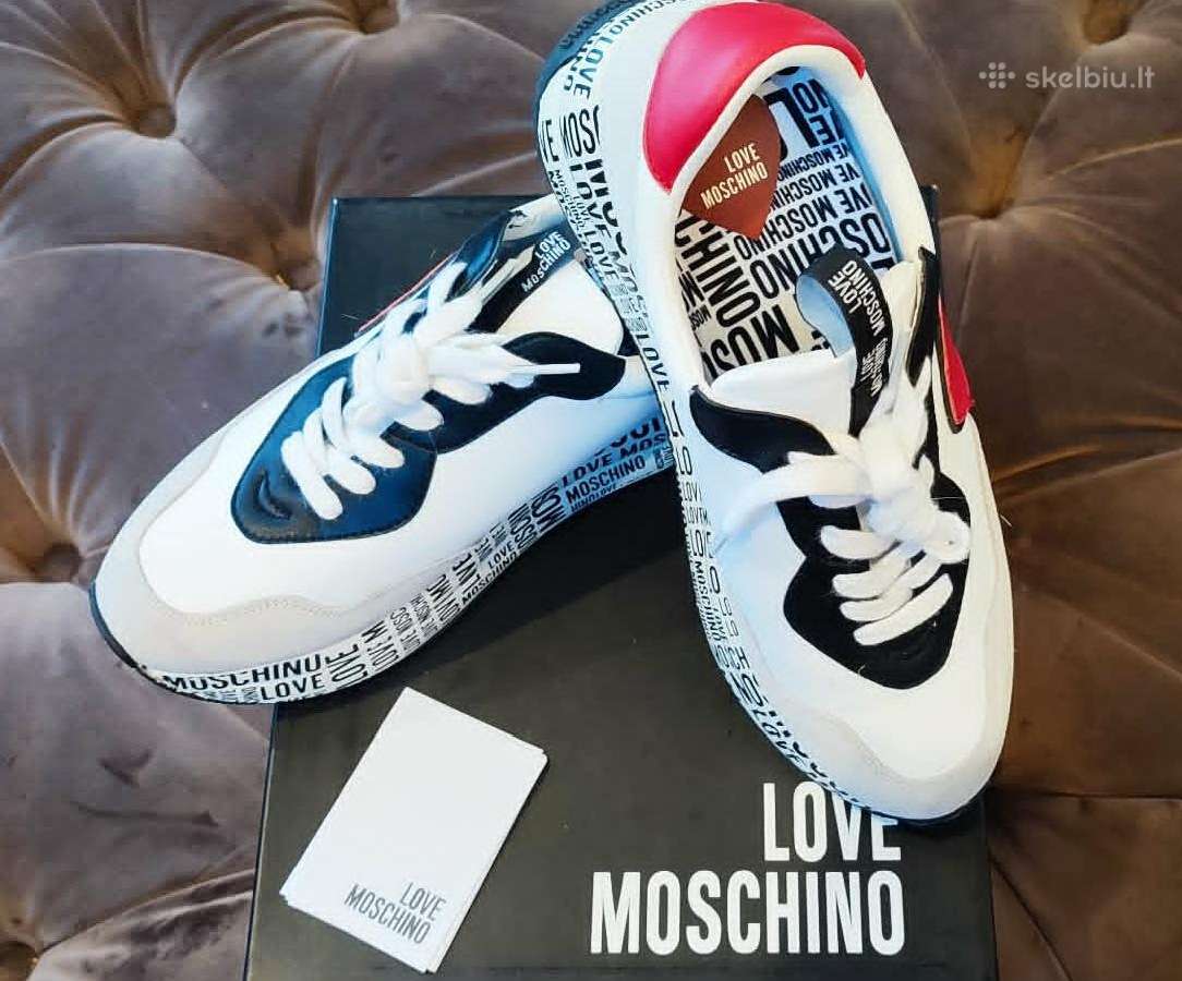 Nauji firminiai Moschino Love odiniai batai - nuotraukos Nr. 9