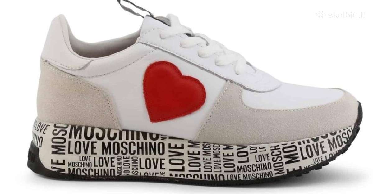 Nauji firminiai Moschino Love odiniai batai - nuotraukos Nr. 3
