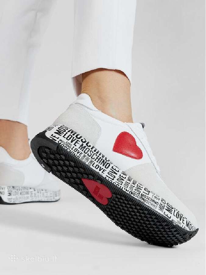 Nauji firminiai Moschino Love odiniai batai - nuotraukos Nr. 2