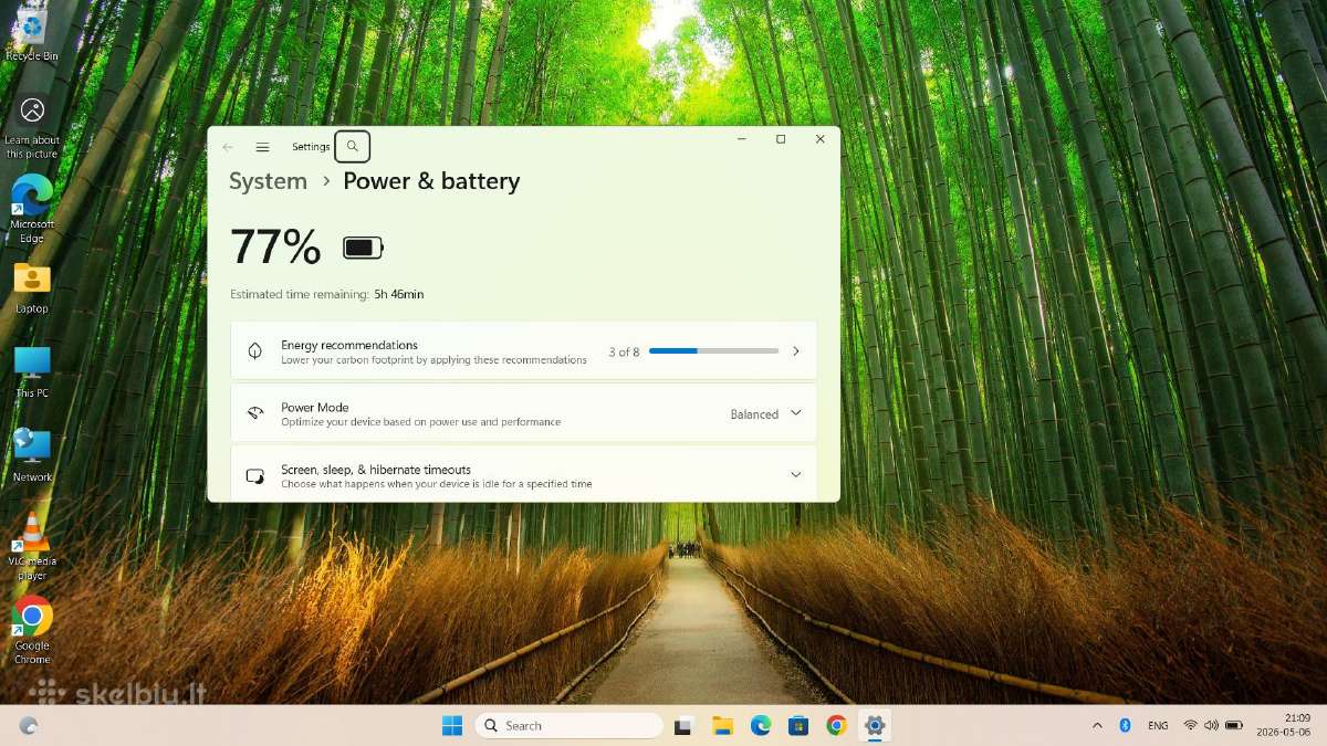 Hp Elitebook 830 G8 i5 32gb RAM SSD - nuotraukos Nr. 13