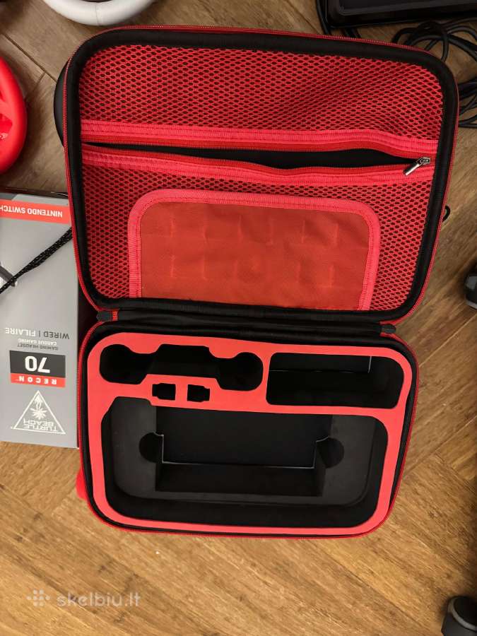 Nintendo Switch Oled komplektas + 4 pulteliai - nuotraukos Nr. 10