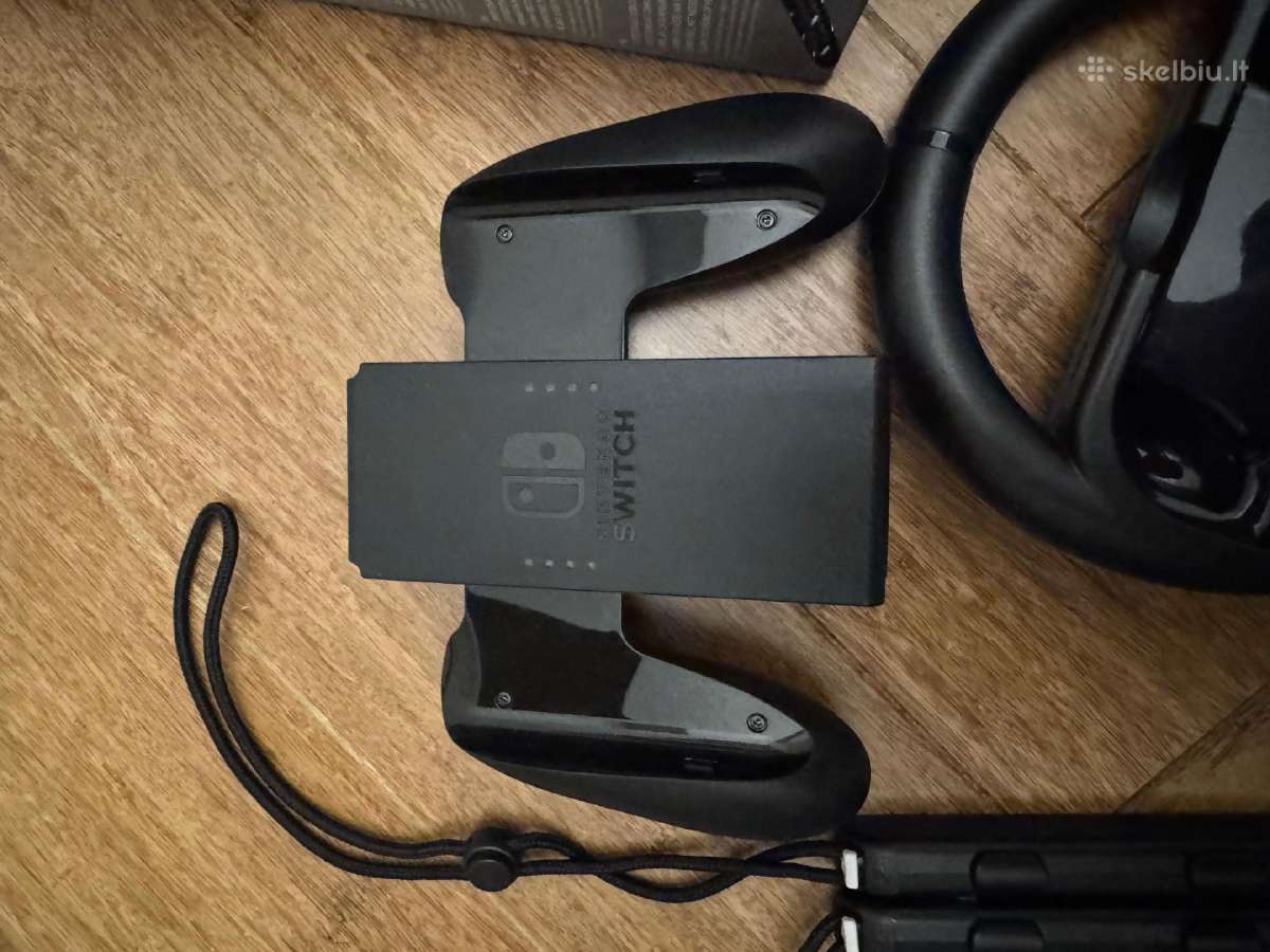 Nintendo Switch Oled komplektas + 4 pulteliai - nuotraukos Nr. 11