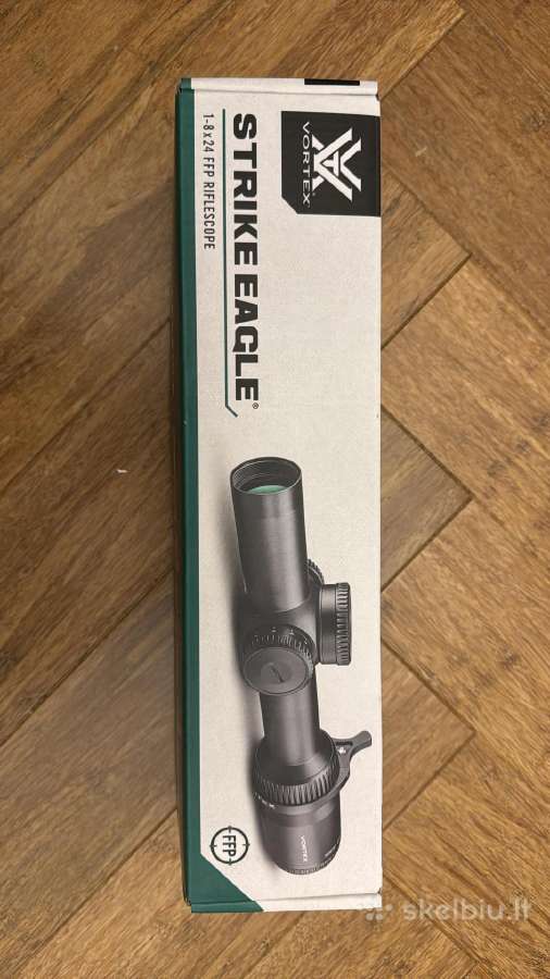 Vortex Strike Eagle 1–8x24 Ffp Ebr-8 su laikikliu