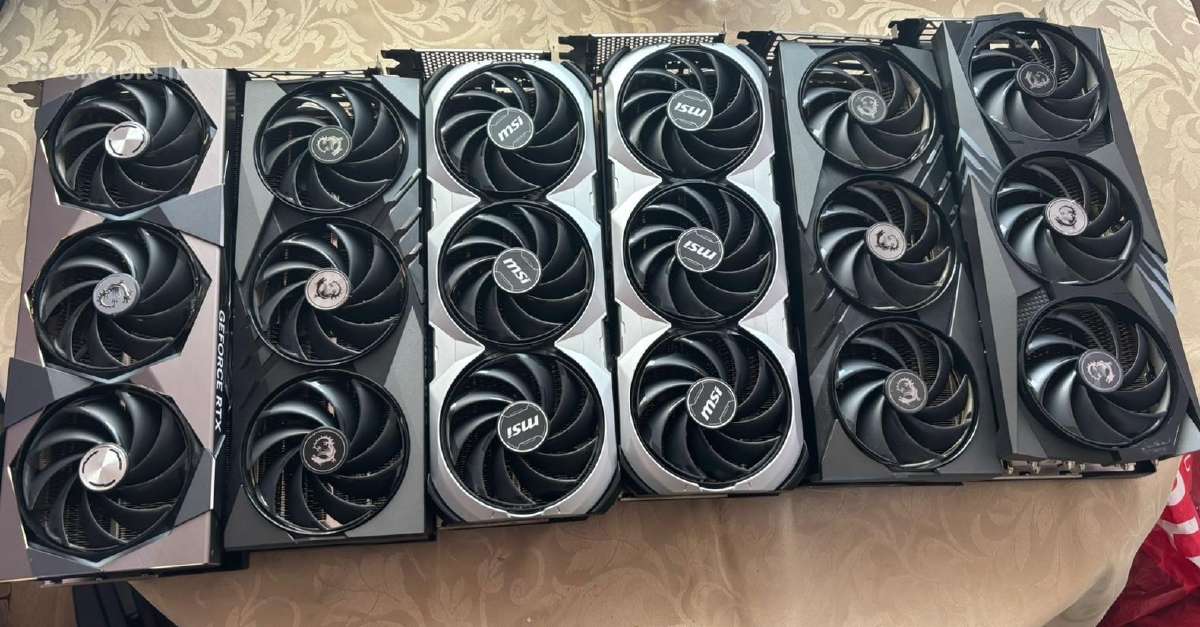 Dalys: 7700x, Radeon 9070; 4090 Heatsinks
