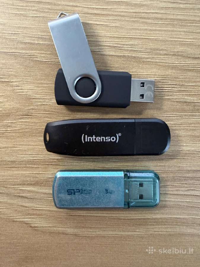 Paprastos Usb 2.0 Flash (3 vt)