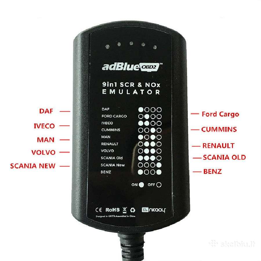 Adblue emuliatorius + Nox sensorius (Euro 4/5) - nuotraukos Nr. 4