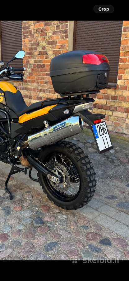 Sportinis išmetimo bakelis bmw f800gs