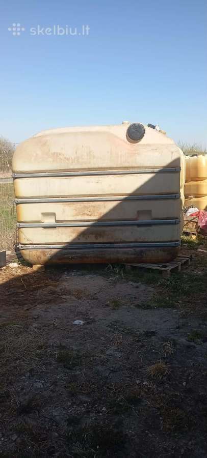 Talpos, bačkos skystam kurui vandeniui750-3000ltr - nuotraukos Nr. 19