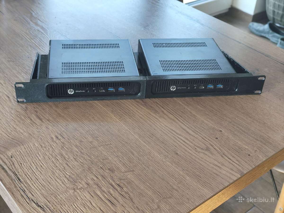 Laikiklis 2 vnt. Hp Elitedesk G2 į rack