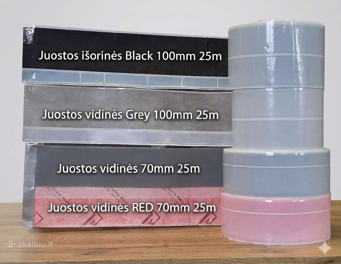 Langų sandarinimo juostos