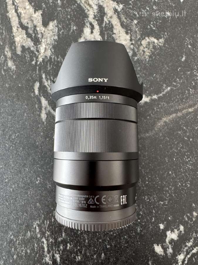 Sony Zeiss 16-70mm F/4 Sek1670z lens - nuotraukos Nr. 2