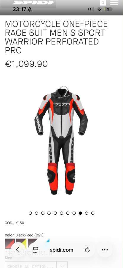 Spidi warrior pro 56 dydis