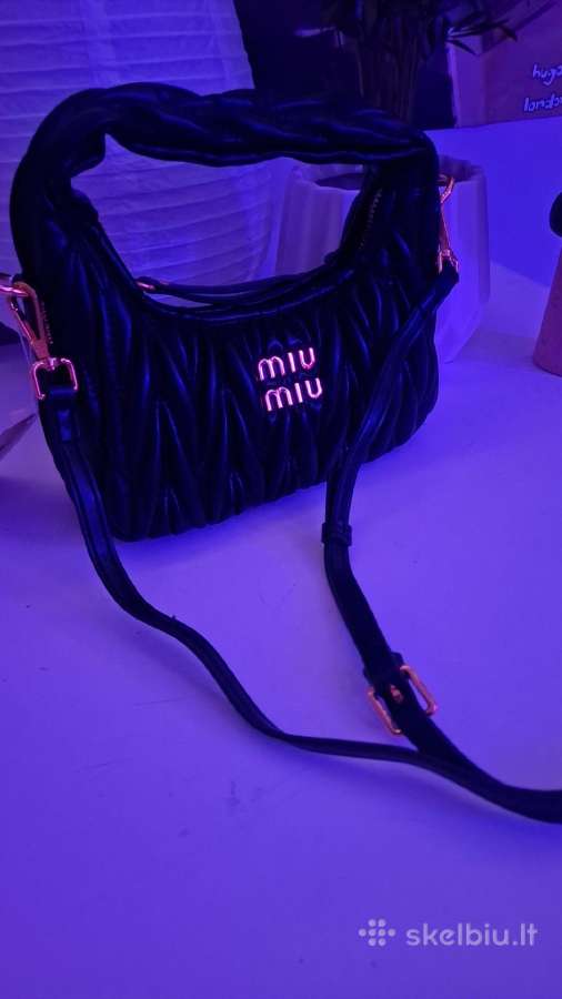 Miu Miu Wander Matelass Rankinė - nuotraukos Nr. 6