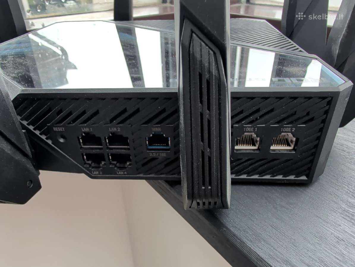 Asus Axe16000 WiFi 6e maršrutizatorius/routeris - nuotraukos Nr. 3
