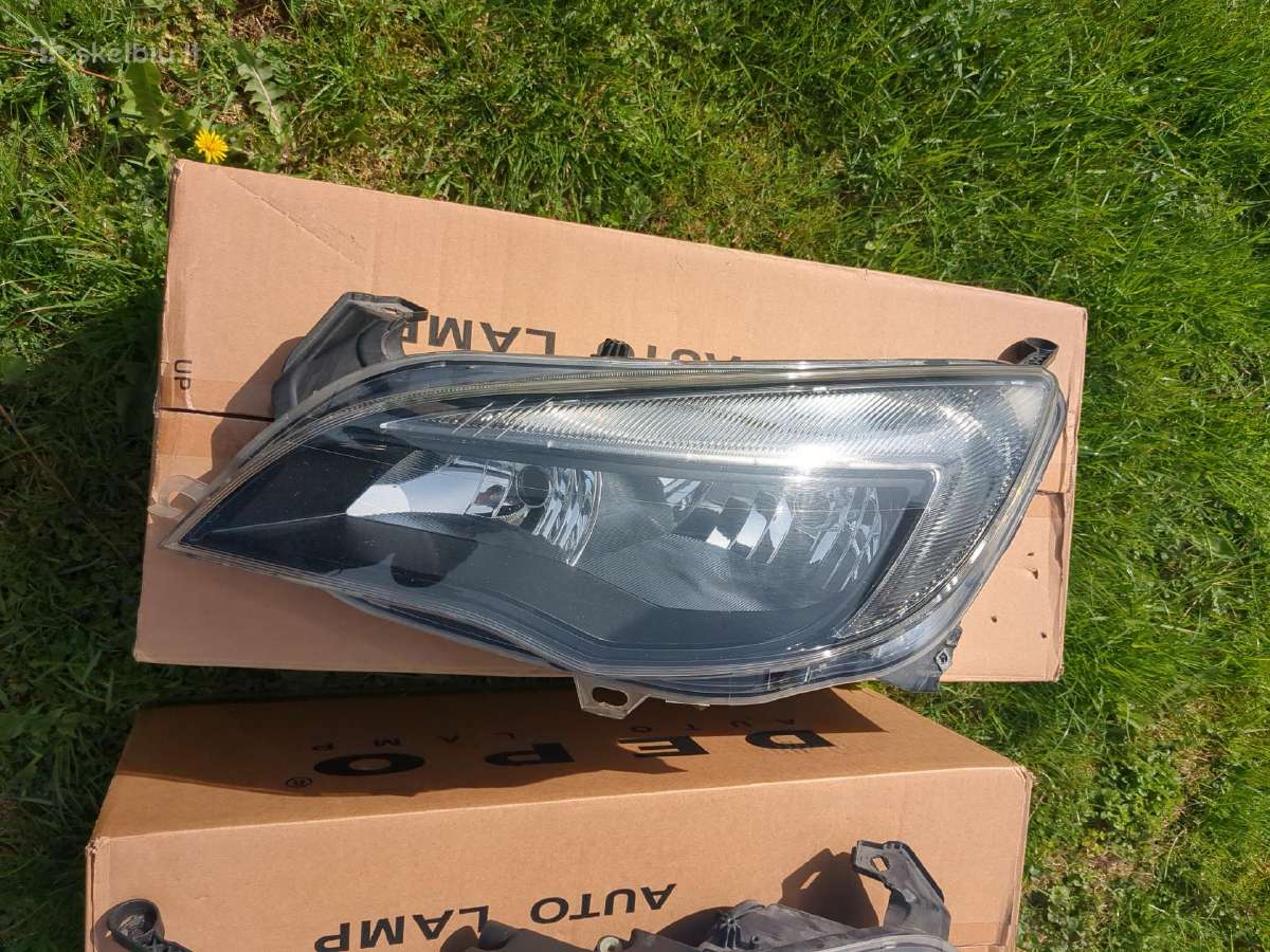 Opel Astra priekines lempos - nuotraukos Nr. 5
