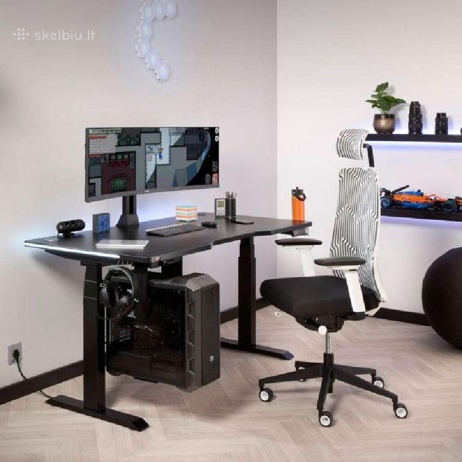 Pompeii ergonominis gaming stalas - nuotraukos Nr. 3