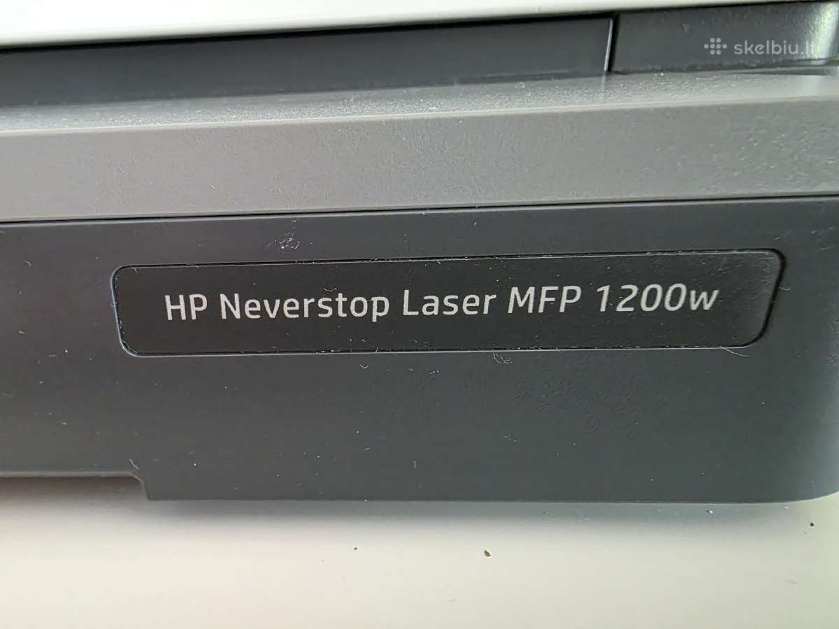 Hp Neverstop Laser 1200w - nuotraukos Nr. 9