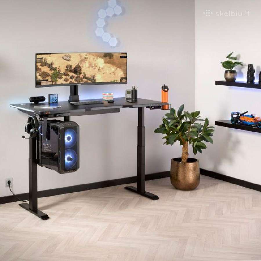 Pompeii ergonominis gaming stalas - nuotraukos Nr. 4