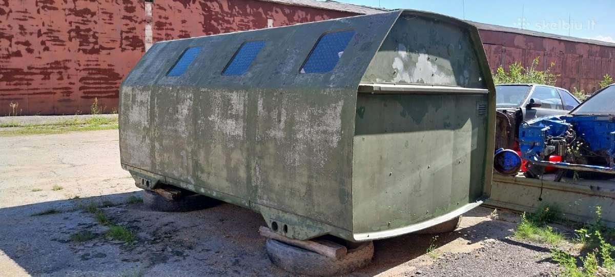 Plastikinė pirtis / mobilios pirties projektas