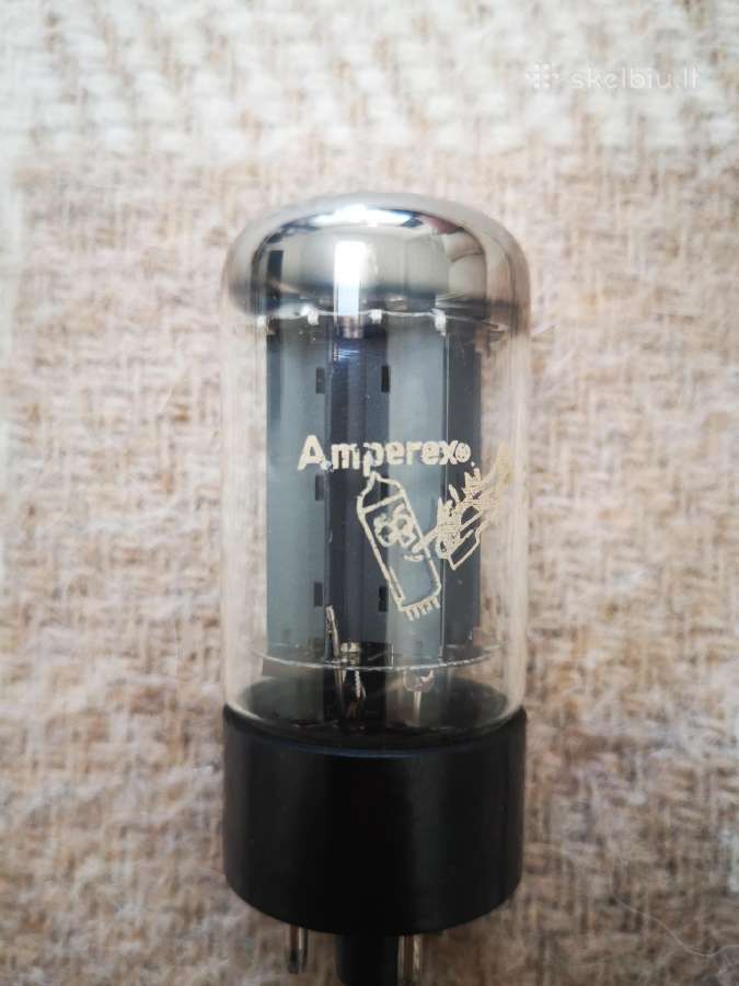 Amperex 6550 galios tetrodas. Vakuuminė lempa