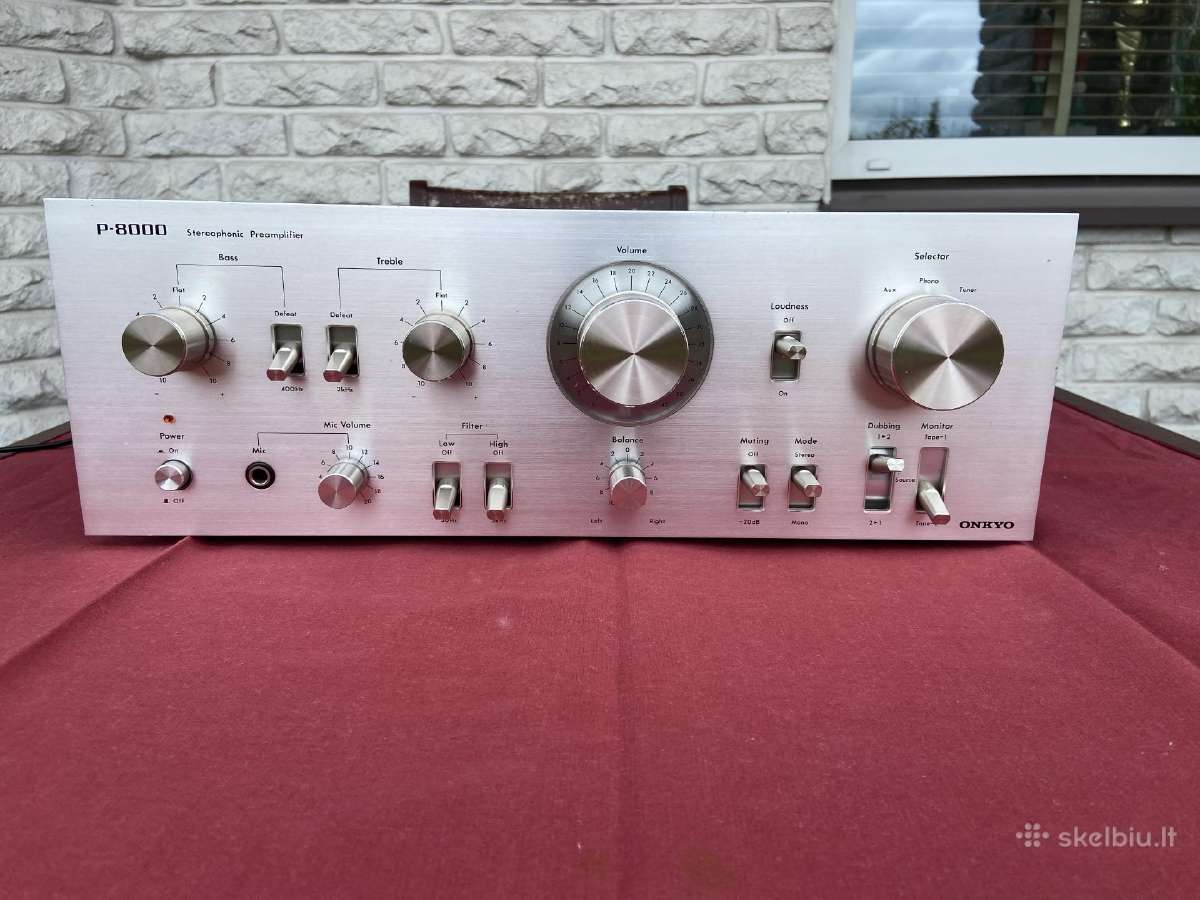 Onkyo pirminis stiprintuvas