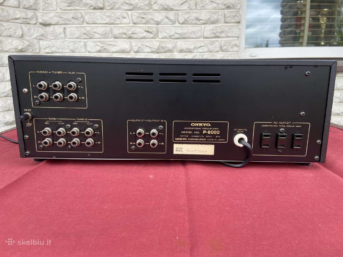 Onkyo pirminis stiprintuvas - nuotraukos Nr. 3