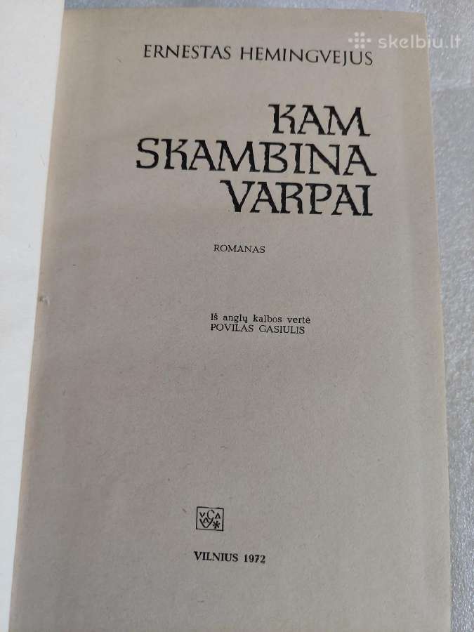 Kam skambina varpai - nuotraukos Nr. 2