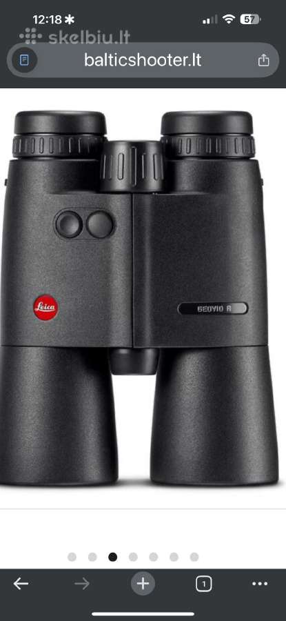 Parduodami žiūronai Leica geovid8x56r - nuotraukos Nr. 6