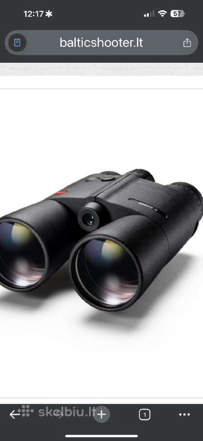 Parduodami žiūronai Leica geovid8x56r - nuotraukos Nr. 7