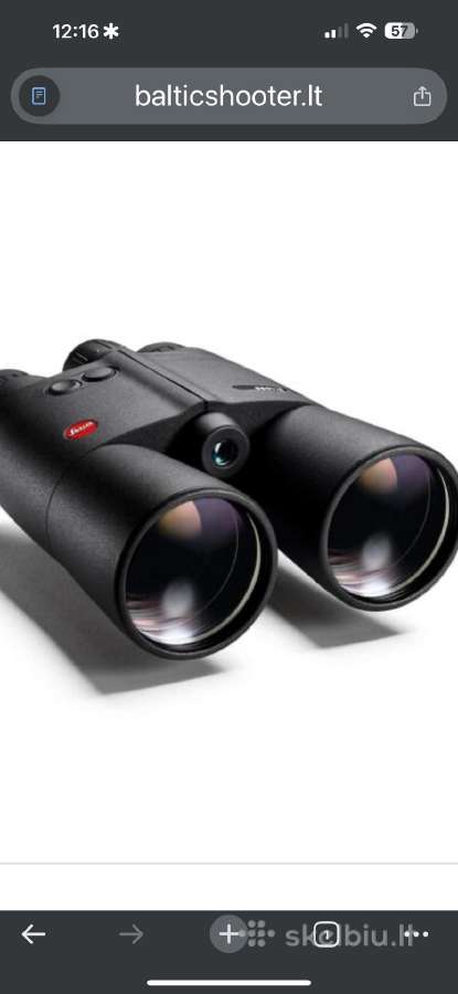 Parduodami žiūronai Leica geovid8x56r - nuotraukos Nr. 8