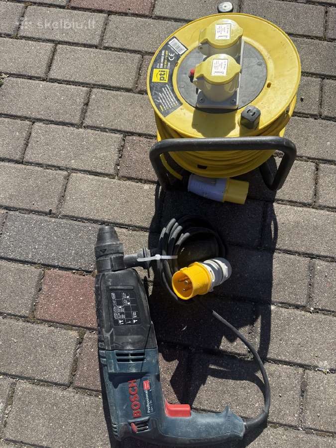 Bosch perforatorius + pramoninis 110v ilgintuvas
