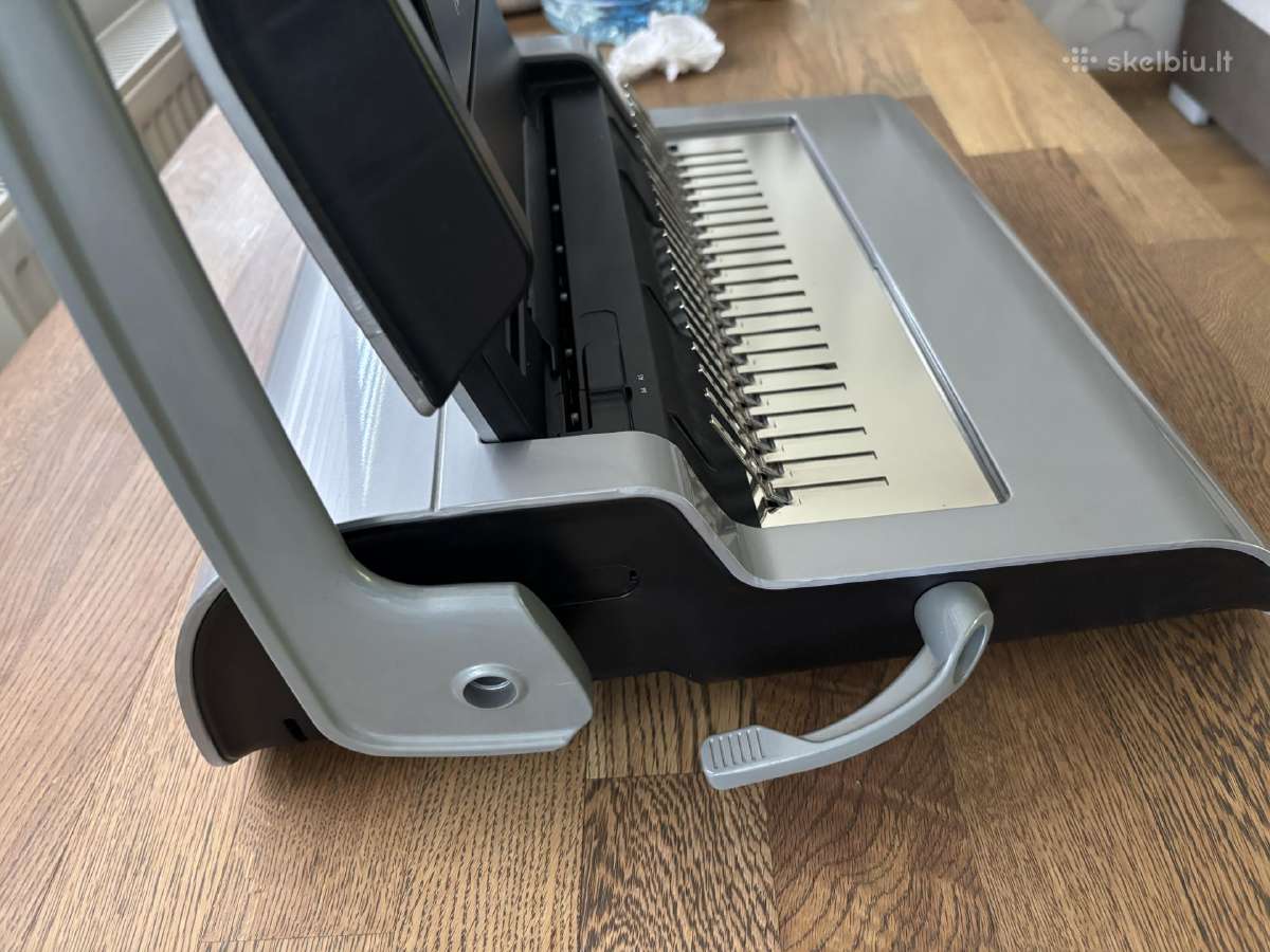 Naudotas Plastikinių spiralių įrišėjas Fellowes Qu - nuotraukos Nr. 4